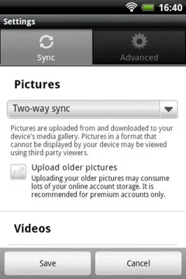 Memotoo sync android App screenshot 0